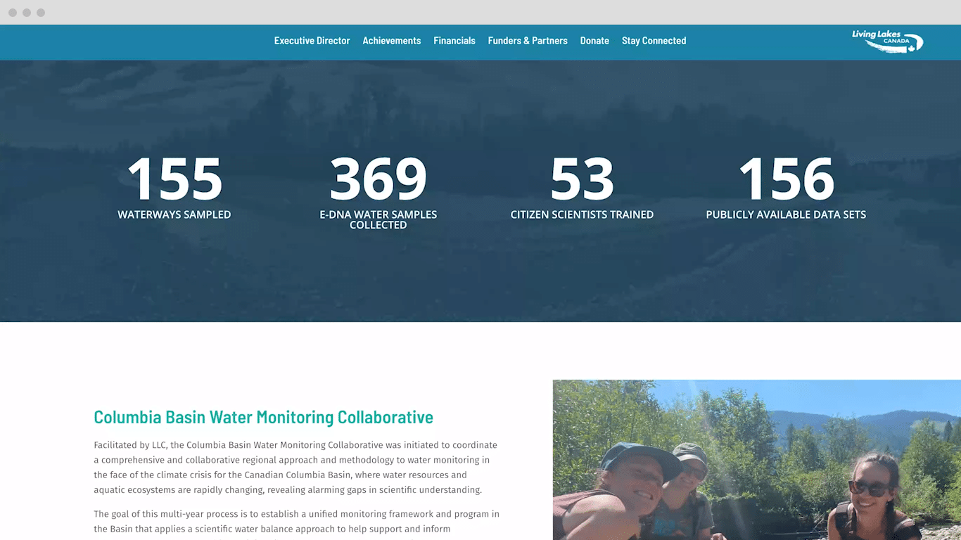 Living Lakes Canada | Boleyn Media