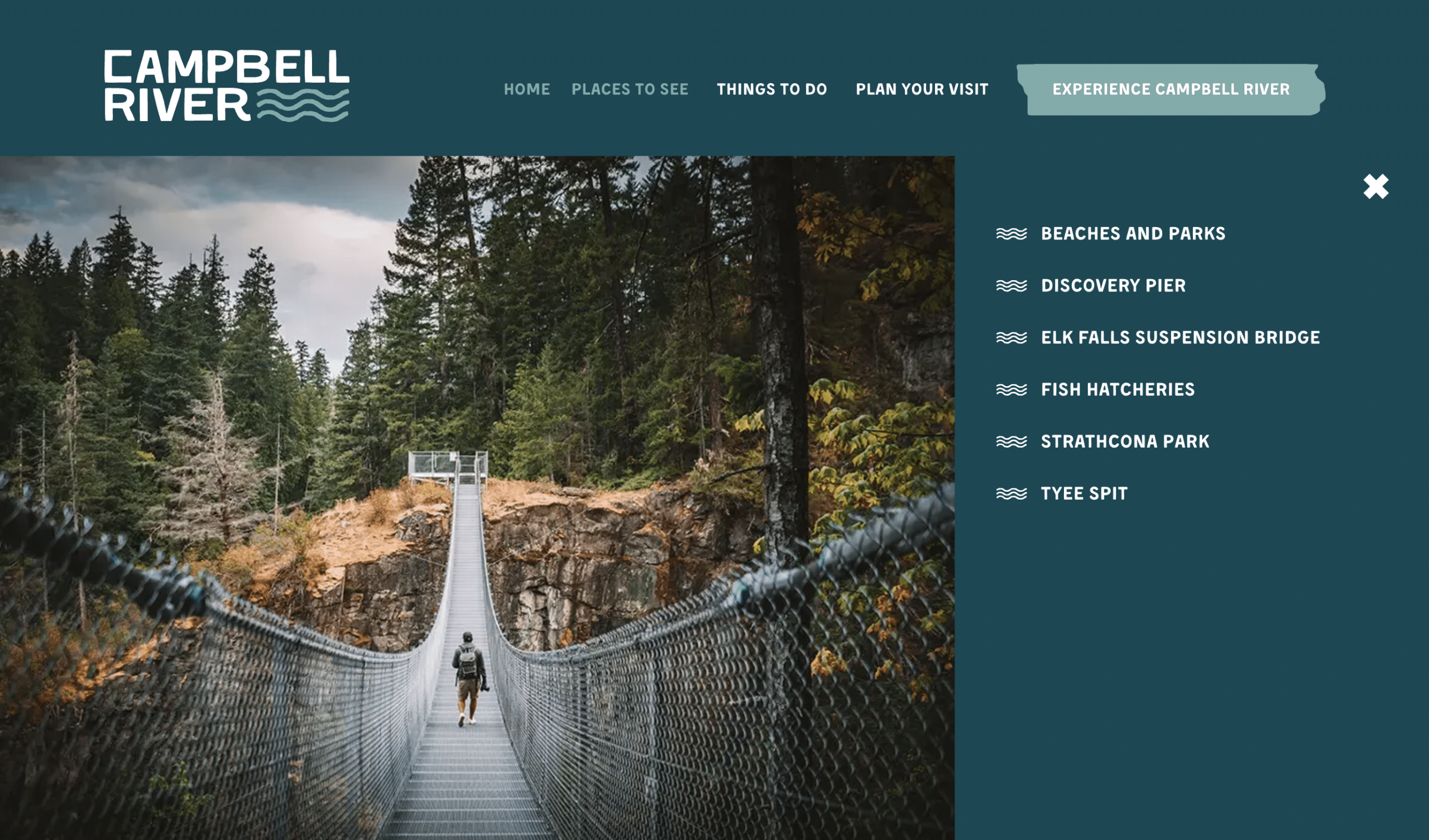 Destination Campbell River Menu | Boleyn Media