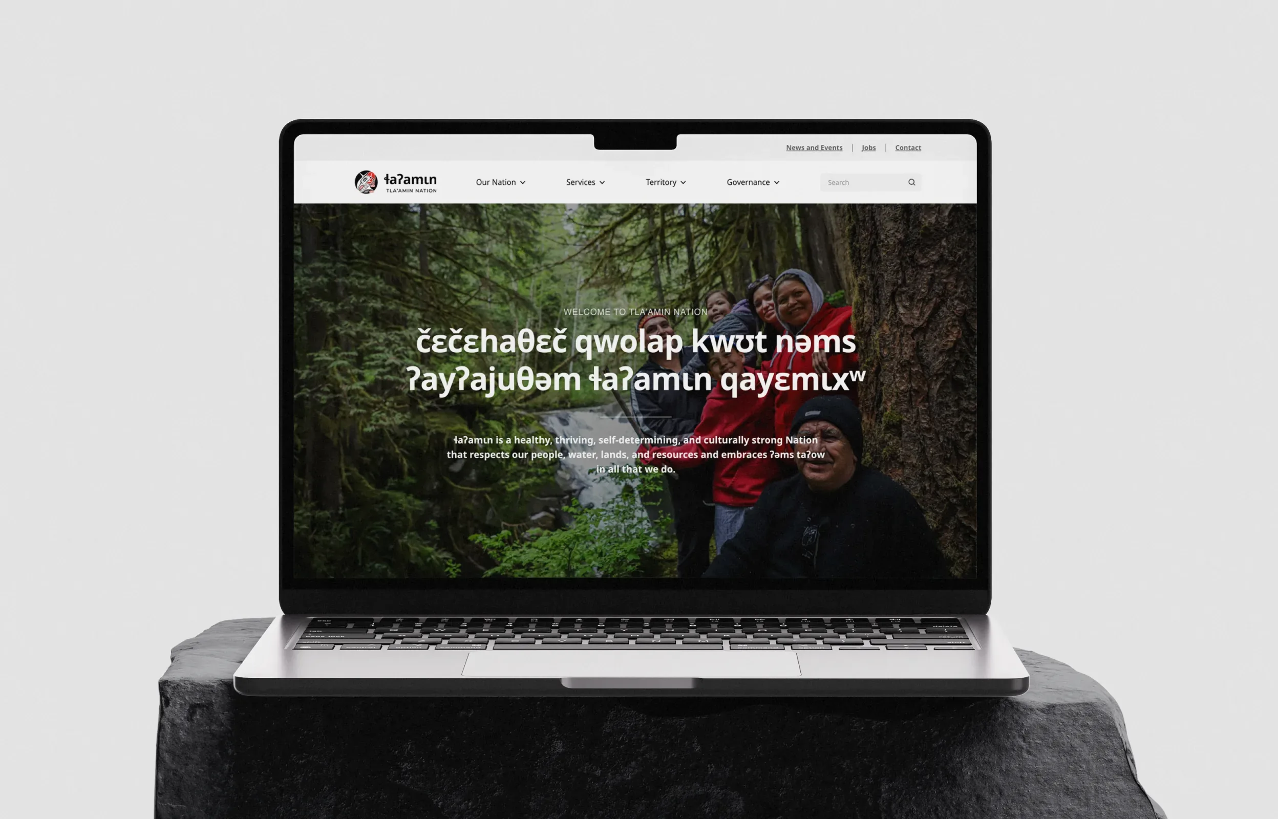 Tla'amin Nation | Website