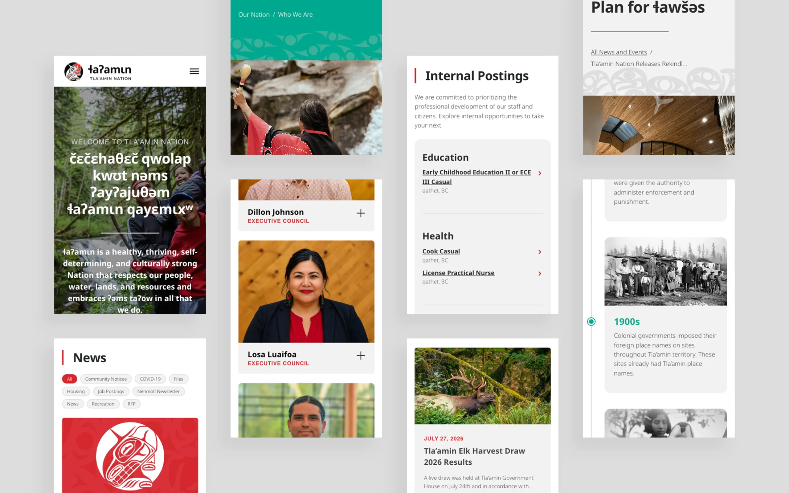 Tla'amin Nation | Website