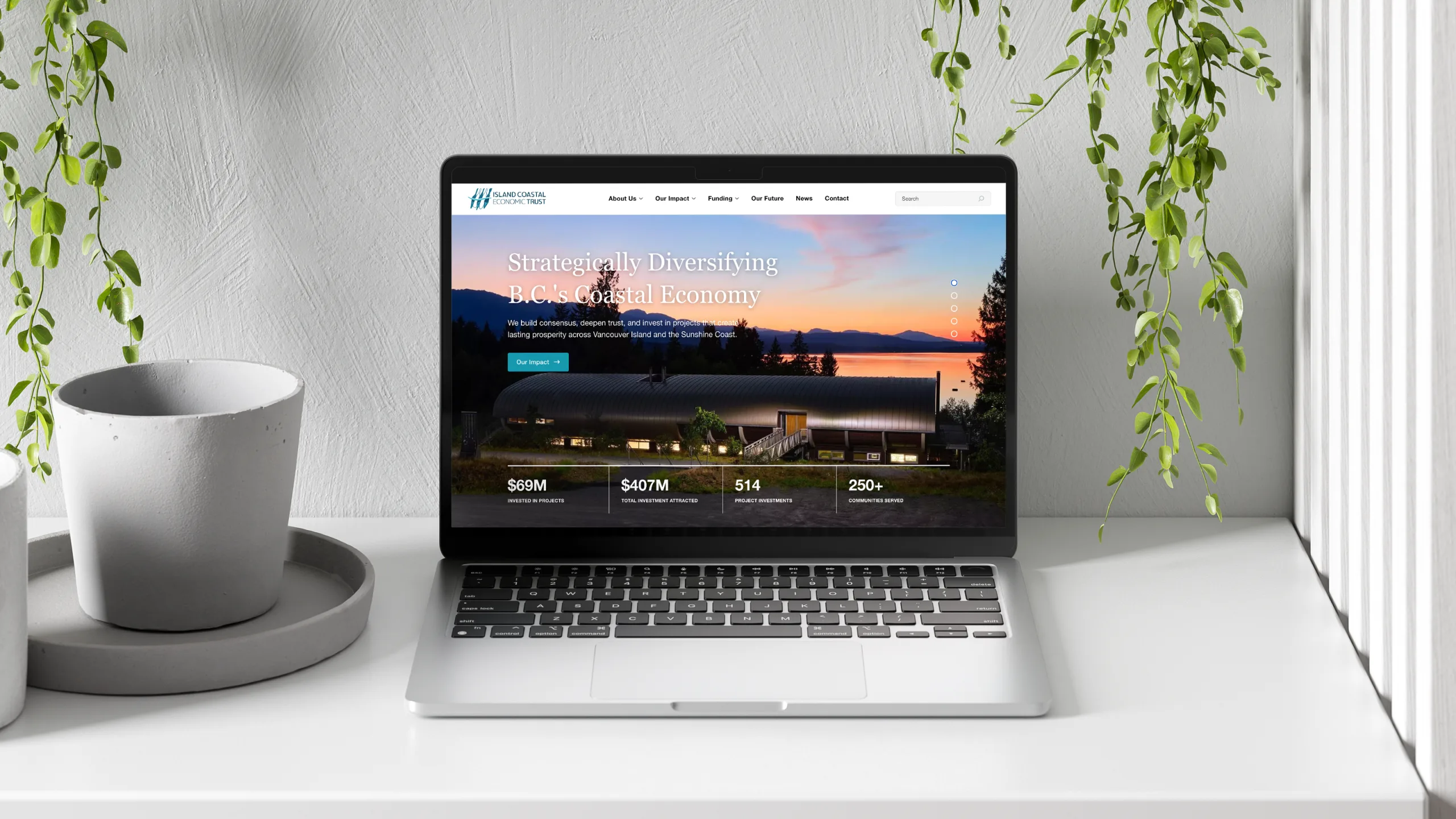 Island Coastal Economic Trust | Website